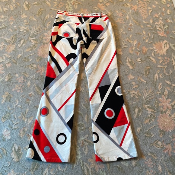 EMILIO PUCCI Velvet Pants - 28” Waist 41” Long 29” Inseam - Picture 2 of 9